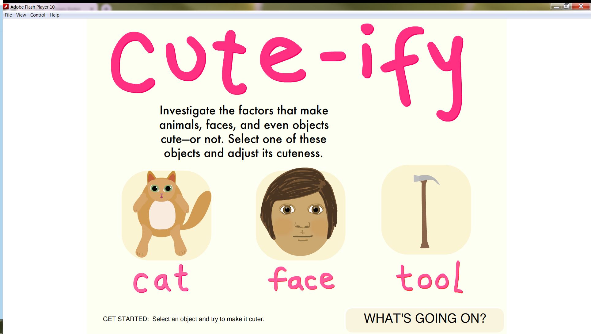 Cutify main screen.JPG